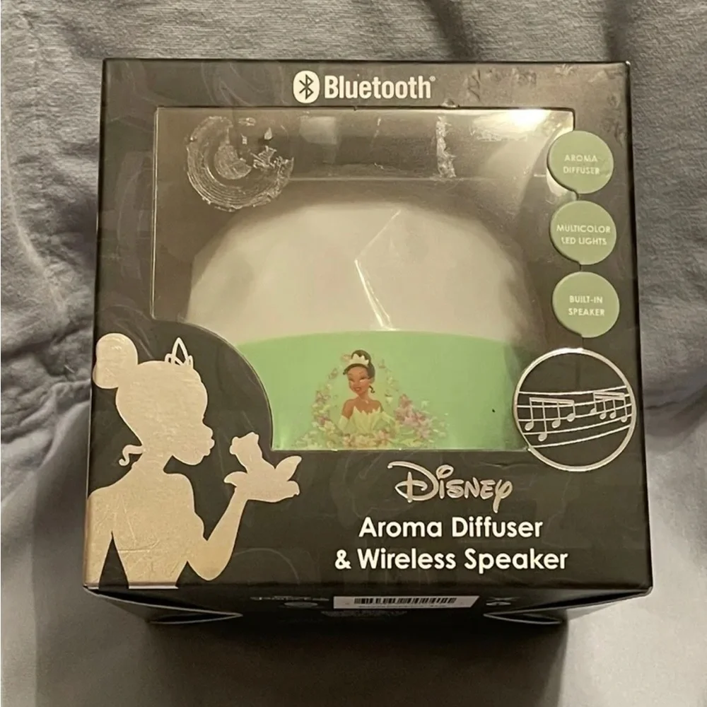 NEW Disney Minnie Mouse‎ Princess Wireless Speaker & Aroma Diffuser LED Lights